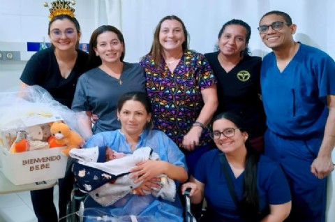 Alexander Romero fue el primer bebé nacido en el municipio en 2026