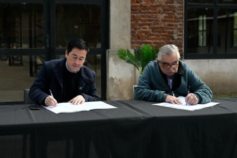 VIDEO | Firman convenio para potenciar la industria vitivinícola en el distrito