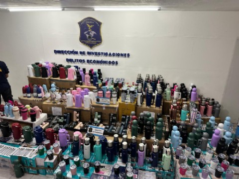 VIDEO| San Miguel y José C. Paz: desbaratan red de venta de productos Stanley, secuestran mercadería valuada en millones