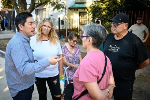 VIDEO | Nardini habilitó una nueva pavimentación en Ingeniero Adolfo Sourdeaux