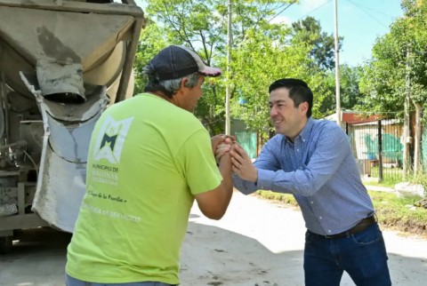 Nardini inauguró una obra clave en la ciudad de Tortuguitas
