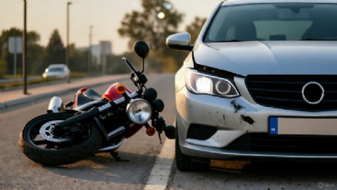 VIDEO | Atropelló a una moto, se fugó y lo detuvo la Policía Municipal de San Miguel