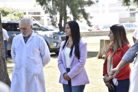 Noe Correa visitó la empresa "La Dolce" en el Área de Promoción El Triángulo