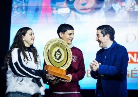 Nardini abrió las Olimpiadas Malvinenses 2026 con más de 15 mil estudiantes y 80 escuelas