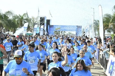 VIDEO | Más de 15 mil vecinos participaron de la 6ta edición del Circuito Malvinas