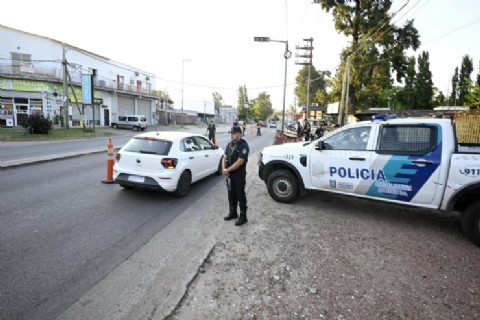 Se realizó un fuerte operativo policial y controles vehiculares en un punto clave de Tortuguitas
