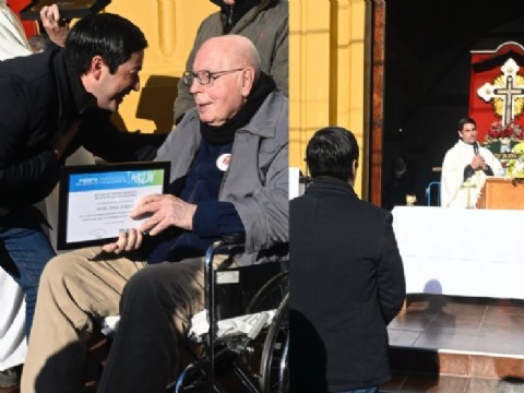 Nardini celebró 50 años de la Fiesta del Señor de los Milagros en Villa de Mayo: "Mailín sigue siendo un faro de fe"