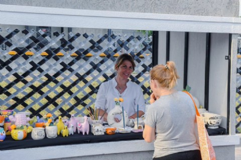 Paseo ferial en Sourdeaux: artesanos locales y propuestas para toda la familia