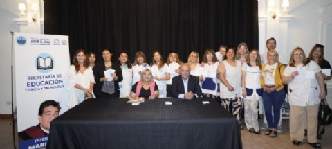 El servicio alimentario escolar entregó casi cien equipamientos