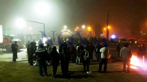 Trabajadores de Pepsico bloquearon la salida de camiones de la logística Tasa de Tortuguitas