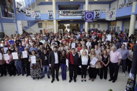 En el Municipio de José C. Paz: 346 familias recibieron las escrituras de sus hogares