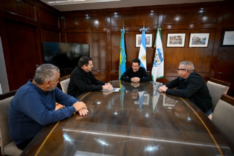 Nardini se reunió con el referente evangélico, Alberto Rey, para fortalecer el trabajo territorial en el distrito