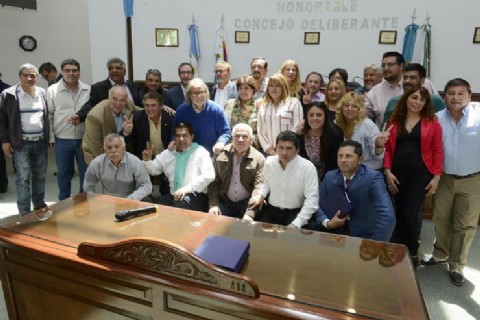 Realizaron un sentido homenaje a los concejales pioneros del distrito