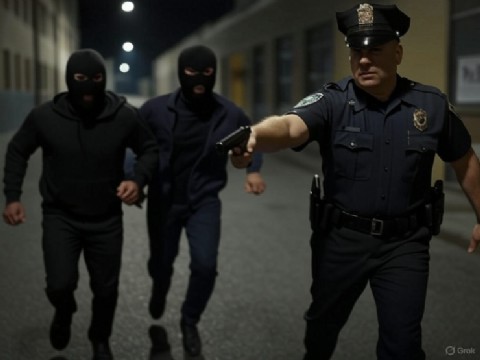 VIDEO | Pablo Nogués: un policía resistió un robo a los tiros y mató a dos delincuentes