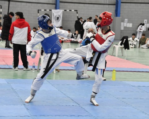 Se realizó un torneo Selectivo de Taekwondo en el Polideportivo Diego Armando Maradona