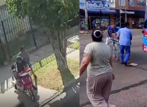 Asesinaron a un hombre de dos balazos por una moto y uno de los detenidos tiene 13 años