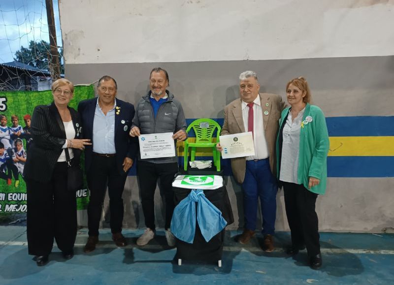 San Miguel fue sede del lanzamiento mundial de la "Sillita Verde" contra la violencia infantil