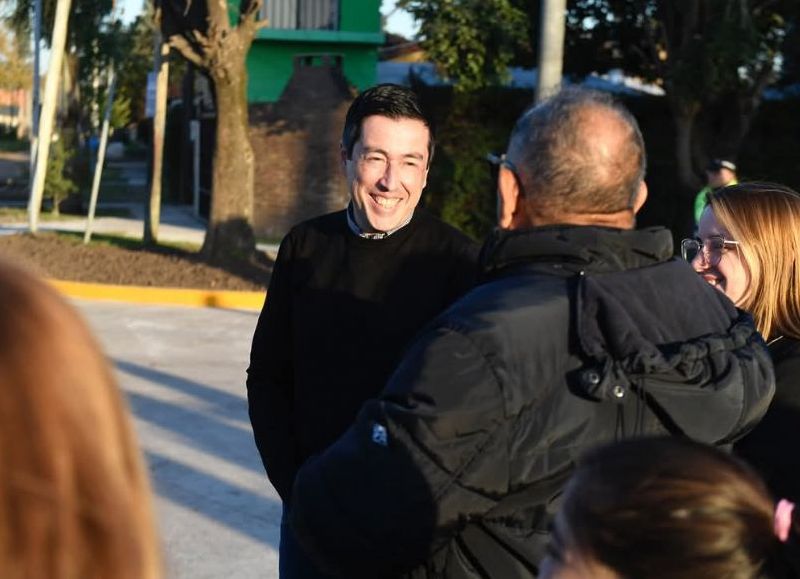 VIDEO | Nardini habilitó nuevas cuadras de pavimentación claves para la conectividad