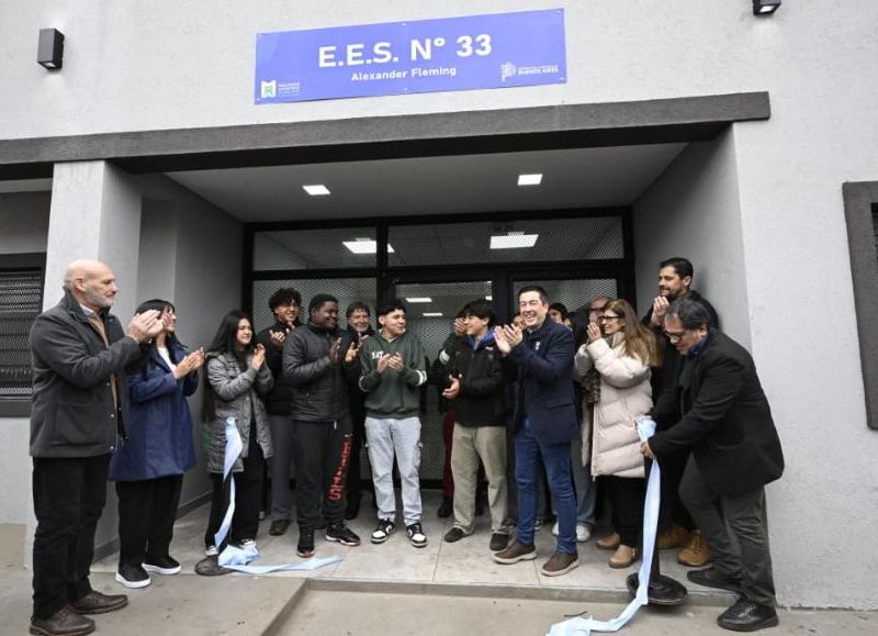 La Escuela Secundaria Nº 33 ya tiene edificio propio