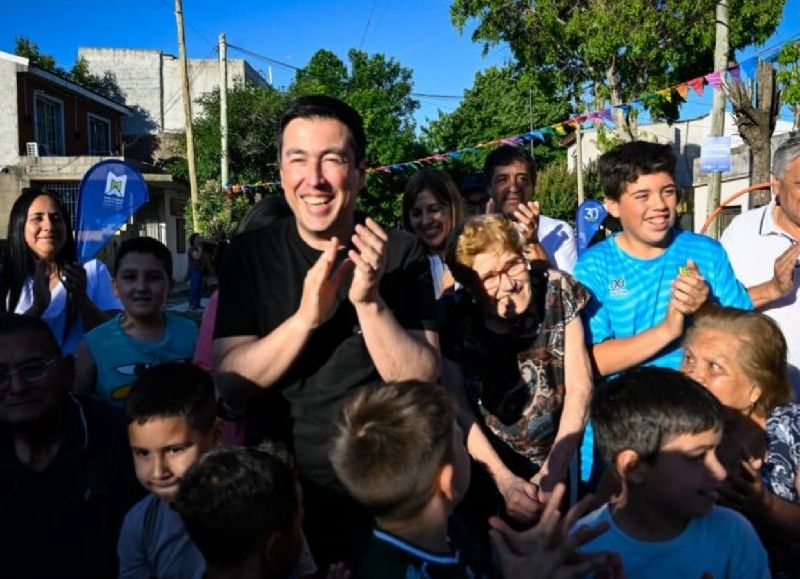 VIDEO | Leo Nardini continúa inaugurando obras en Malvinas Argentinas