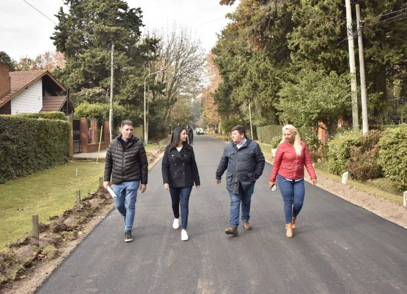 Noe Correa visitó el barrio Barilari de Los Polvorines