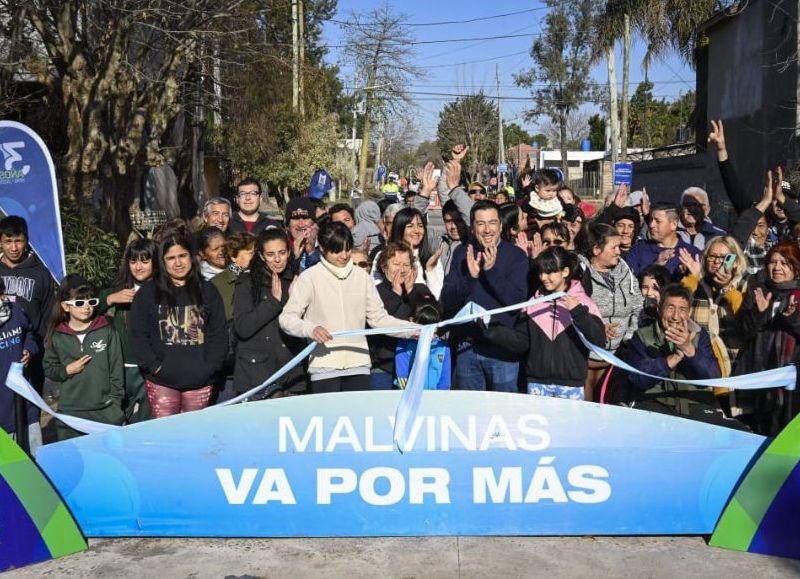El intendente del Municipio Leo Nardini reafirma el valor de la obra pública