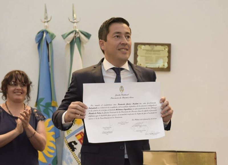 Leo Nardini asumió como intendente reelecto de Malvinas Argentinas