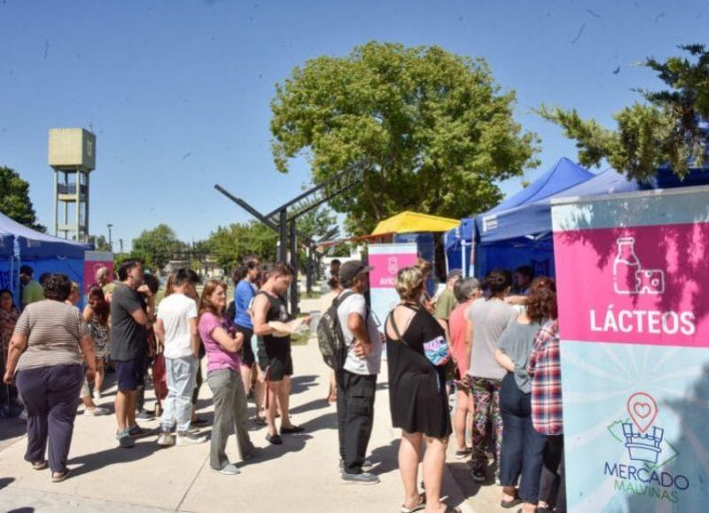 Mercado Malvinas estará en la plaza Martín Figueroa en ciudad Villa de Mayo