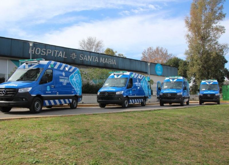 VIDEO | La municipalidad compró cuatro ambulancias para el sistema Emergencias San Miguel