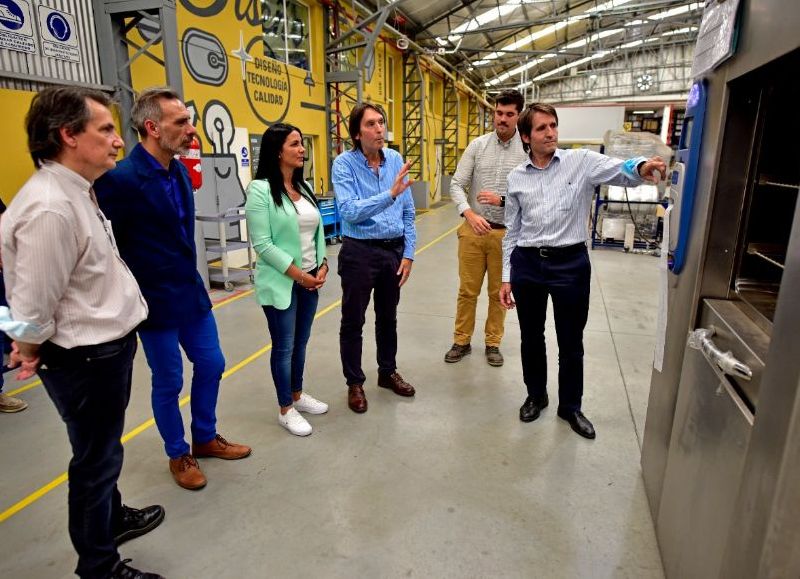 La intendenta Correa visitó las instalaciones de Industrias Högner