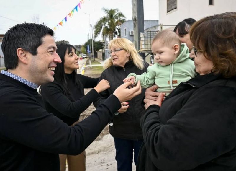Nardini inauguró obras de pavimentación