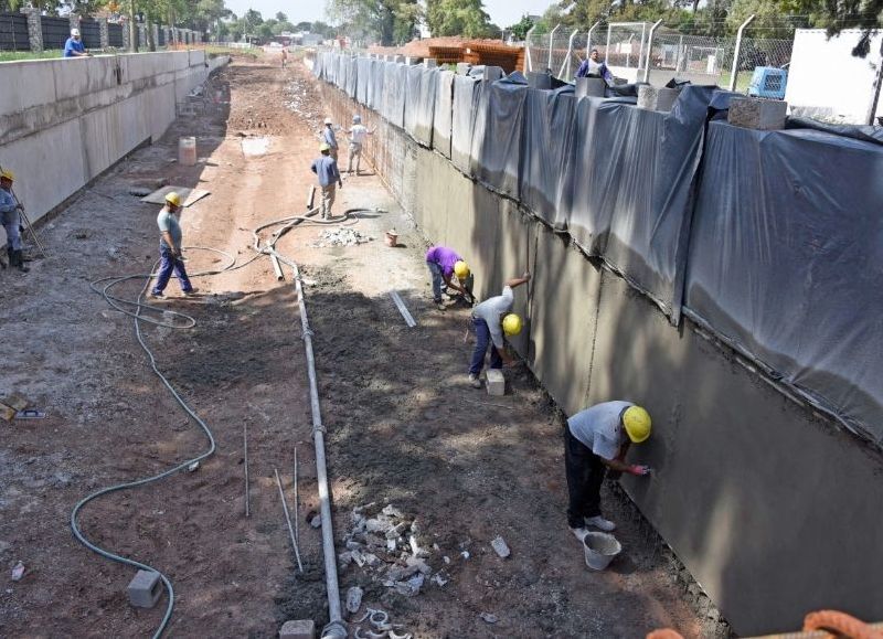 Siguen las obras: la comuna trabaja en Los Polvorines